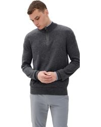 Greyson - Sebonack Cashmere Blend Quarter Zip Sweater - Lyst