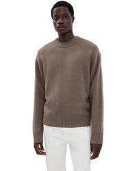 FRAME - Cashmere Crew Neck Sweater - Lyst