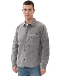 Save Khaki - Flight Quilted Shirt Jacket - Lyst