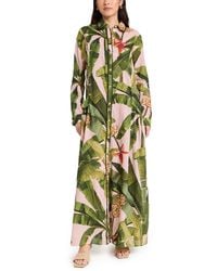FARM Rio - Banana Leave Cover Up Banana Leave Pink - Lyst