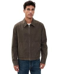 Madewell - Canvas Zip-Front Service Jacket - Lyst