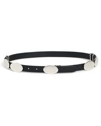 Anderson's - Slim Nappa Calf Leather Belt - Lyst