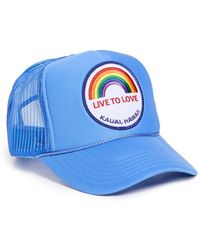 Aviator Nation - Live To Love Trucker Hat - Lyst