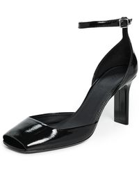Courreges - Peep Toe 80 Vinyl Pumps - Lyst