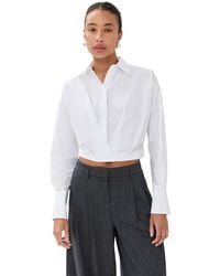 Twp - Taken Buttondown Top - Lyst