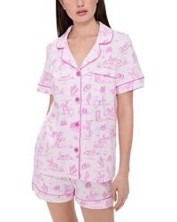 Bedhead PJs - Cotton Jersey Knit Classic Shorty Pajama Set - Lyst