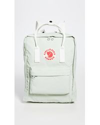kanken white backpack