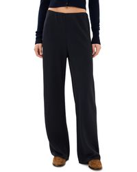 Vince - High Waist Crepe Biased Pants - Lyst