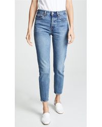 Levi's Wedgie Icon Jeans - Blue
