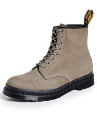 Dr. Martens - 1460 Milled Nubuck Leather Lace Up Boots - Lyst