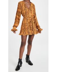 endless rose front tie maxi dress