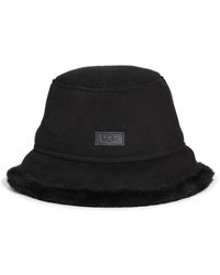 UGG - Sheepskin Bucket Hat - Lyst