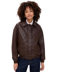 Enza Costa - Leather Jacket - Lyst