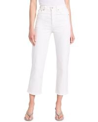 Levi's - Ribcage Straight Ankle Jeans - Lyst