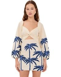Johanna Ortiz - The Power Of Sea Mini Dress - Lyst