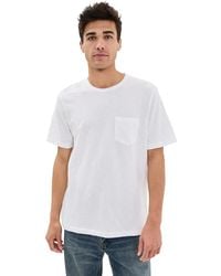 Faherty - Sunwashed Pocket Tee - Lyst