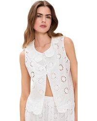 Vrg Grl - Maisie Anglaise Top - Lyst