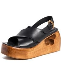 FARM Rio - Cross Flower Wedge Sandals - Lyst