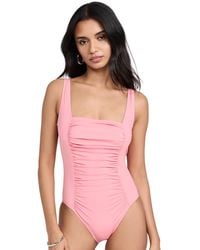 STAUD - Taud Ader One Piece Pear Pink - Lyst