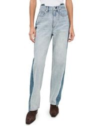 Rag & Bone - Shea High Rise Ankle Straight Jeans - Lyst
