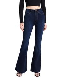 DL1961 - Rachel Ultra High Rise Flare Jeans - Lyst