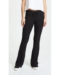 Wildfox Basic Flare Joggers - Black