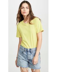 Free People In My Tee Bodysuit - Yellow