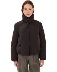 Lemaire Short Puffer Blouson in Black | Lyst Lemaire Short Puffer Blouson in Black | Lyst