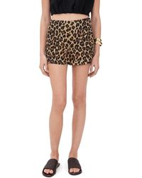 Simon Miller - Mina Linen Shorts - Lyst