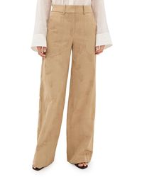 Veronica Beard - Cole Wide Leg Trousers - Lyst
