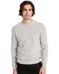 Barbour - Essential Patch Crew Sweater - Lyst
