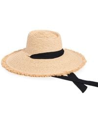 Lack of Color - Raffia Fray Paloma Sun Hat - Lyst