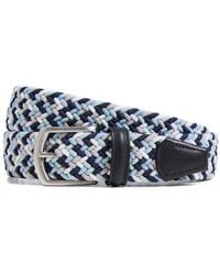 Anderson's - Nylon Woven Belt - Lyst