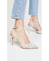 Tabitha Simmons Sen Floret D'orsay Sandals - White