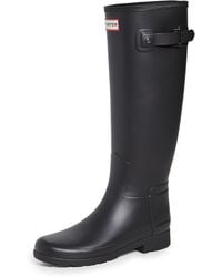 HUNTER - Footwear Refined Tall Rain Boot - Lyst
