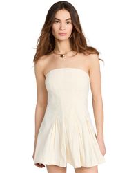 Free People - Free Peope Ade E Sie Ini Dress Fa Couds - Lyst