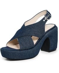 INTENTIONALLY ______ - Mindy Heeled Sandals - Lyst