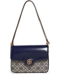Tory Burch - Robinson T Monogram Convertible Shoulder Bag - Lyst