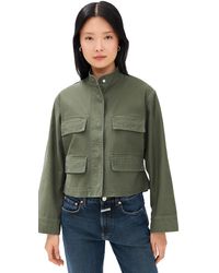 Closed - Cropped Field Jacket - Lyst