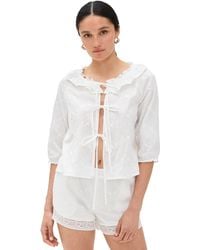 Bailey Rose - Embroidered Top - Lyst