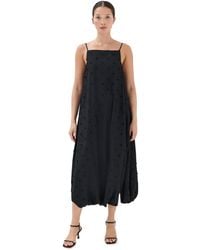Tibi - Tech Swiss Dot Square Neck Cami Dress - Lyst