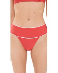 PQ Swim - Banded High Waist Bikini Bottoms - Lyst