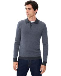 Taylor Stitch - The Newton Birdseye Sweater Polo - Lyst
