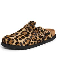 Birkenstock - Boston Pony Hair Exq 1774 Clogs - Lyst