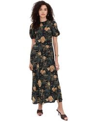 Ulla Johnson - Ines Puff Sleeve Midi Dress - Lyst