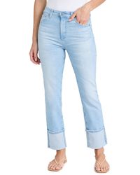 AG Jeans - Saige Crop Jeans Years Sunkissed - Lyst