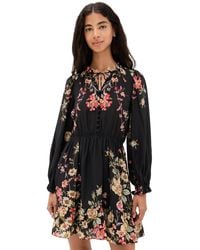 Sea - Jolie Long Sleeve Mini Dress - Lyst