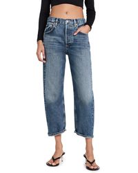 Citizens of Humanity - Dahlia Bow Leg Baby Roll Jeans - Lyst