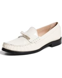 Stuart Weitzman - Lottie Bow Loafers - Lyst