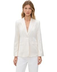 Cinq À Sept - Georgia Satin Stripe Cheyenne Blazer - Lyst